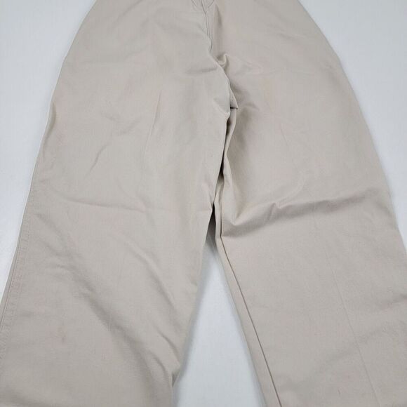 Vtg 90s Rockies Beige High Rise Rocky Mountain Bareback Mom Western Pants 3/4 - Picture 3 of 13
